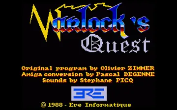 Warlock's Quest screen shot title